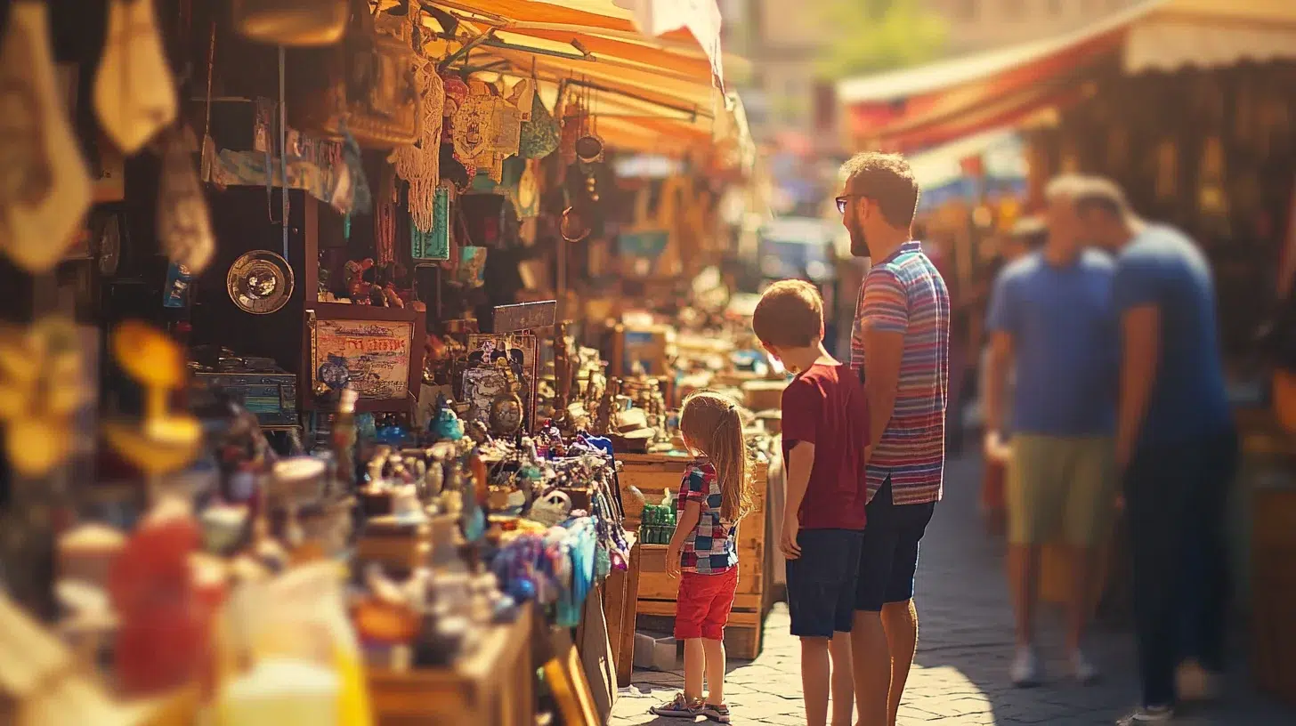 brocantes en famille