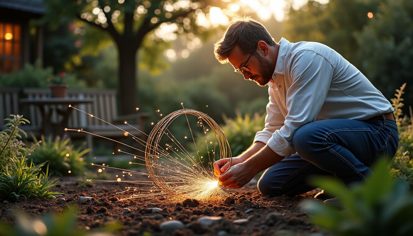 Découvrez comment réaliser des sculptures en grillage facile pour embellir votre jardin