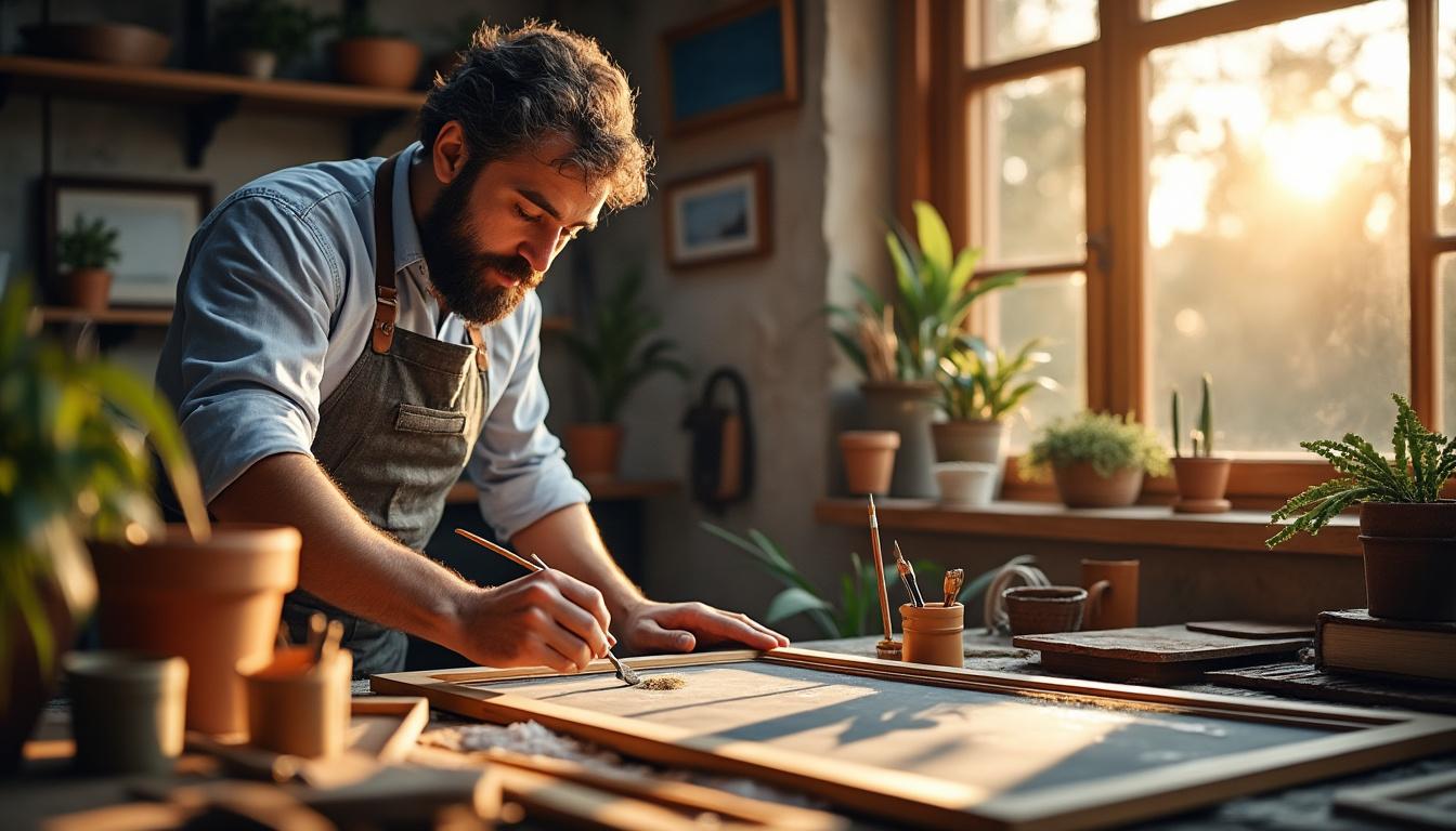 Peindre des cadres en bois : 10 astuces pour un résultat exceptionnel