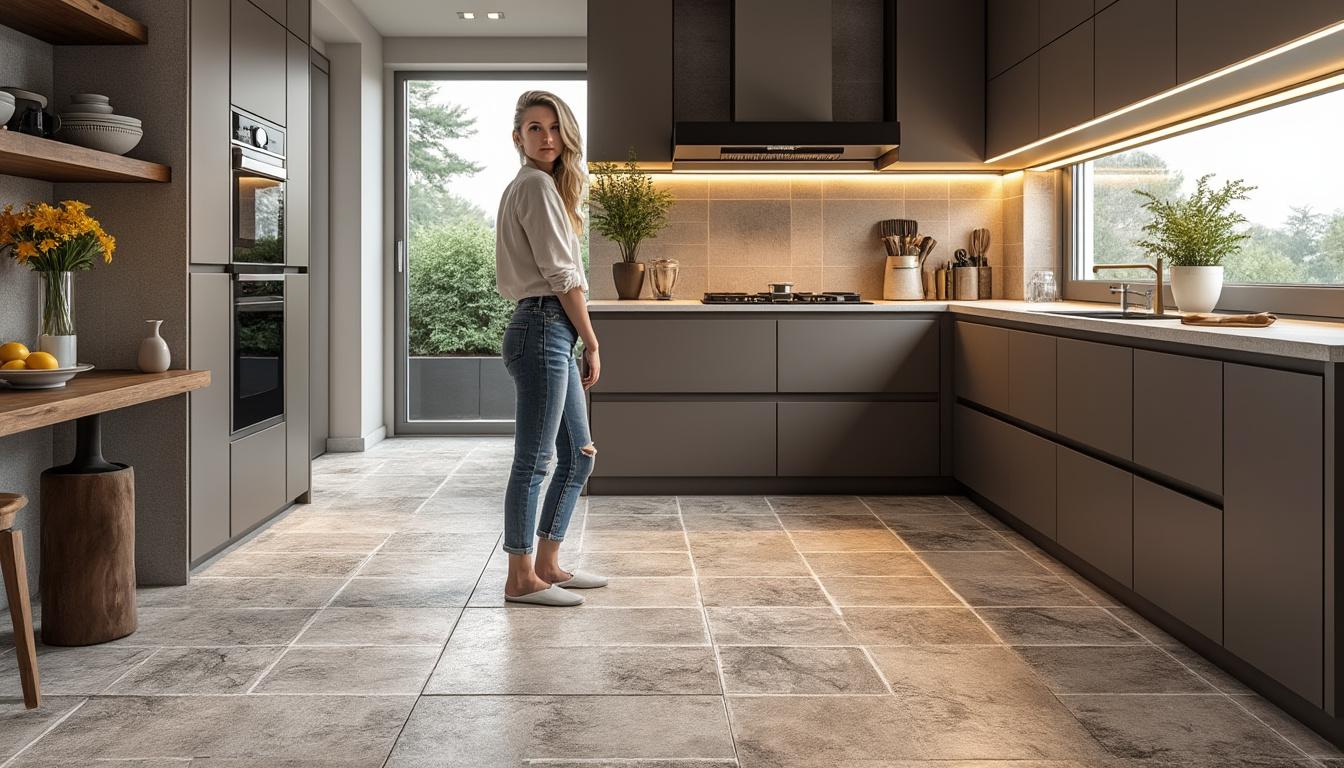 Pourquoi une cuisine moderne avec sol en tomette peut transformer votre espace ?