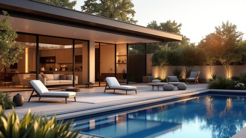 Comment un filet de sécurité de piscine sur mesure peut améliorer l’esthétique de votre extérieur