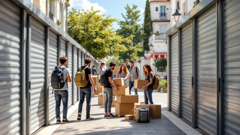 Les meilleures entreprises de box de stockage à Montpellier pour les étudiants