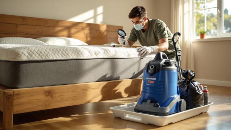 Que faire contre les puces de lit : un guide et détaillé