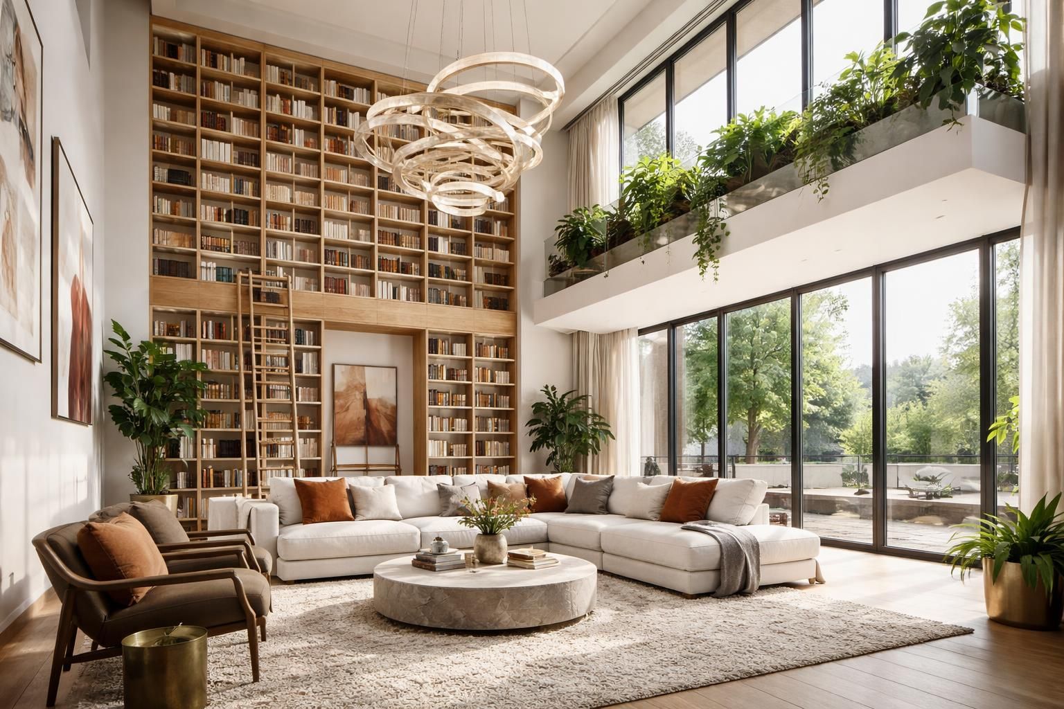 Aménager un salon au plafond haut : comment occuper le volume avec goût