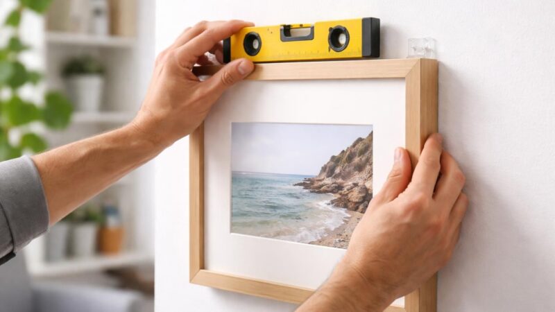 Comment accrocher un tableau au mur sans faire de trou : nos astuces pro