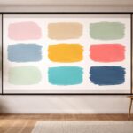 découvrez comment tester la couleur de peinture sur vos murs en utilisant un écran de projection pour visualiser le rendu avant de peindre.
