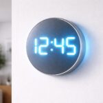 découvrez notre horloge murale led à piles, alliant design numérique moderne et praticité sans câbles apparents pour une décoration élégante et fonctionnelle.
