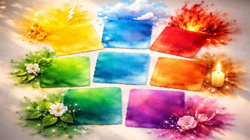 La liste des couleurs et leur impact sur notre humeur