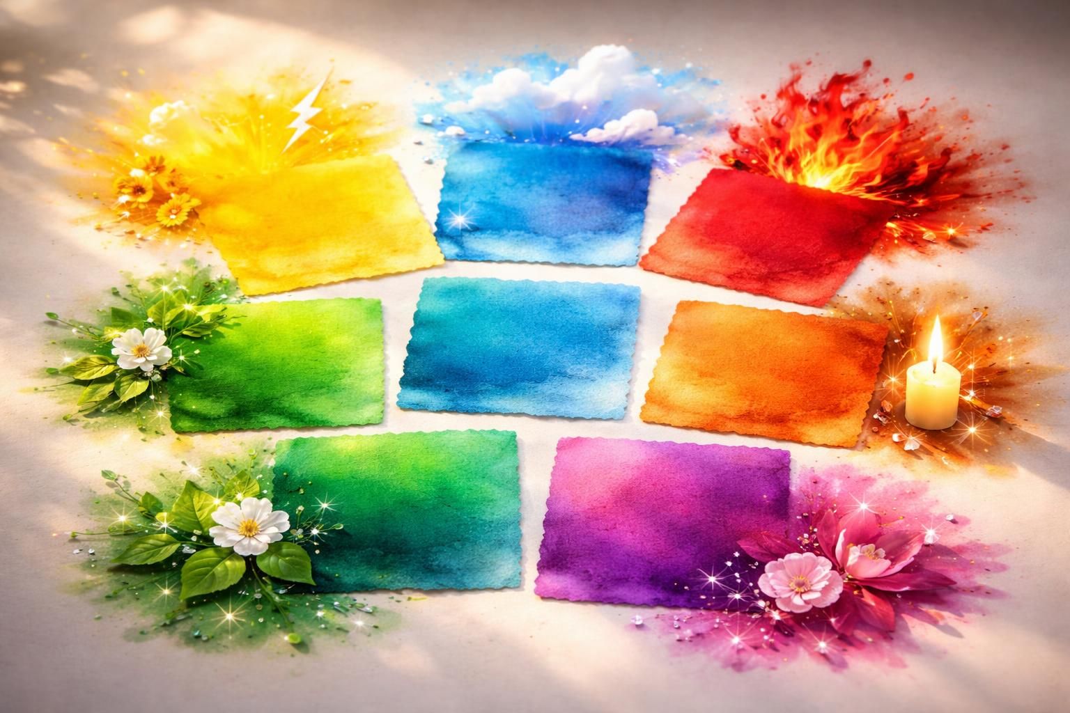 La liste des couleurs et leur impact sur notre humeur