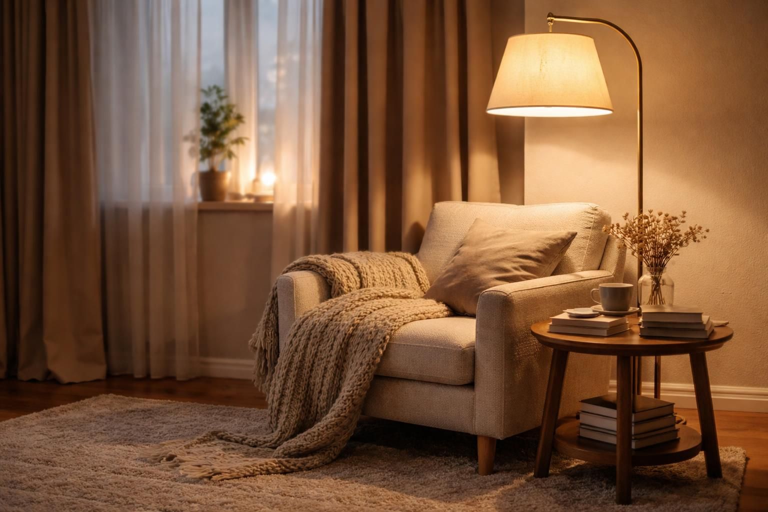 Lampe sur pied pour chambre : quel éclairage pour un coin lecture douillet