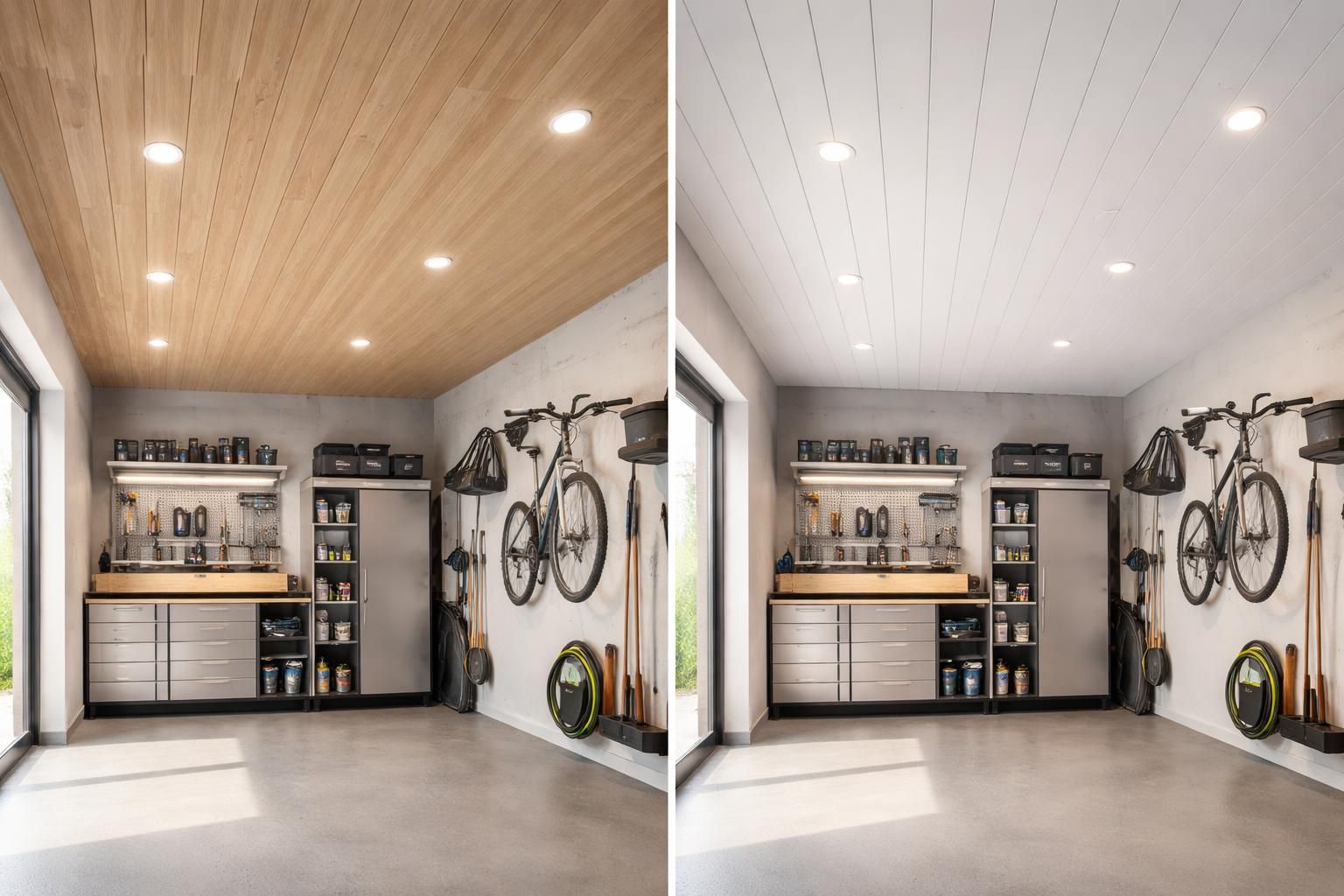 Quel revêtement choisir pour habiller proprement le plafond d&rsquo;un garage ?