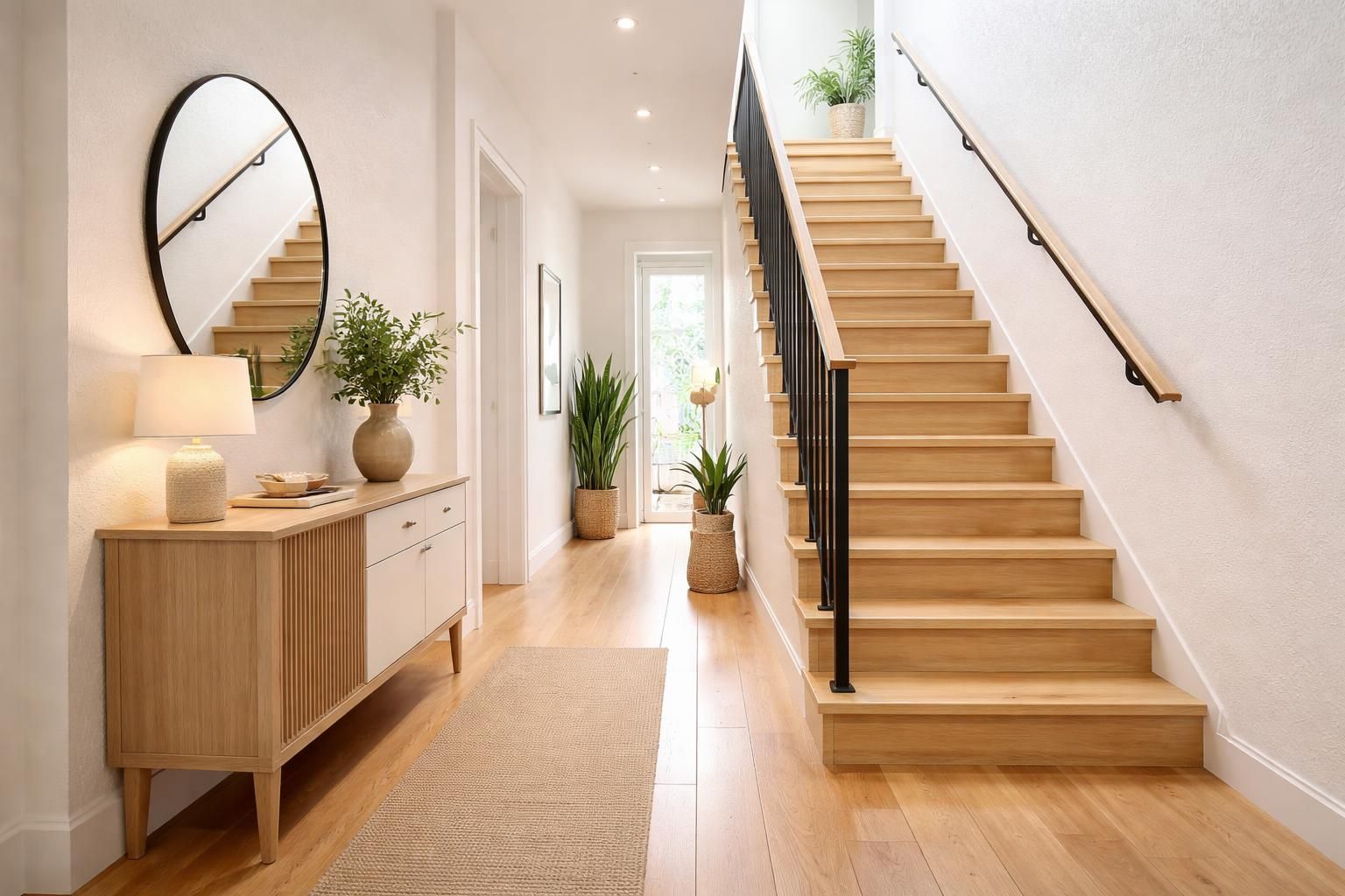 Refaire un couloir avec escalier : nos astuces pour dynamiser ce passage