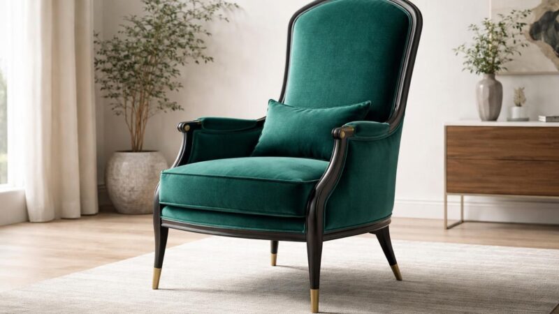 Relooking fauteuil Voltaire : modernisez cette assise classique avec style