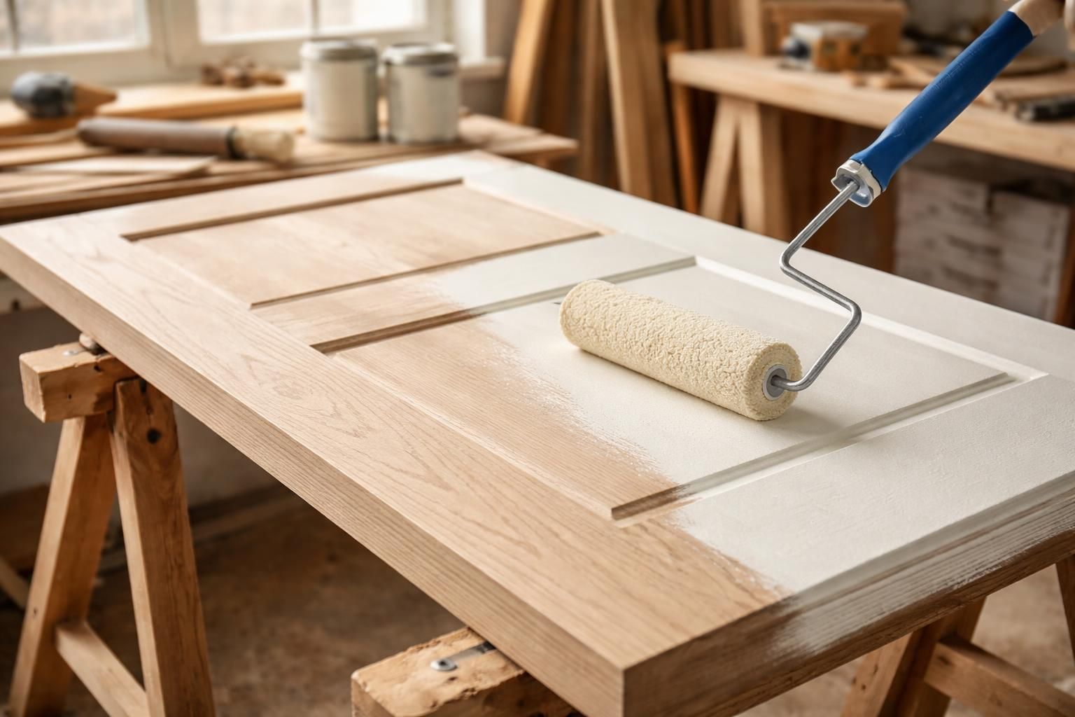 Sous-couche pour porte en bois : l&rsquo;étape indispensable avant la finition