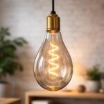 découvrez comment transformer une très grosse ampoule décorative en un luminaire unique et plein de caractère pour sublimer votre intérieur.