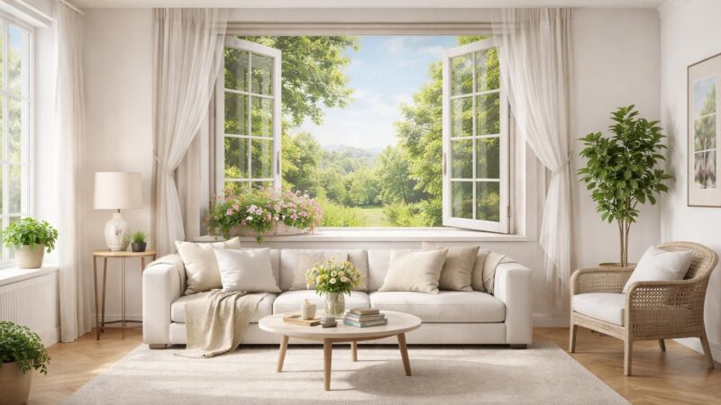 Trompe-l’œil mural intérieur : comment agrandir visuellement une pièce ?