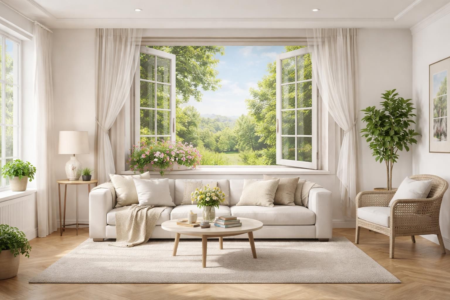 Trompe-l’œil mural intérieur : comment agrandir visuellement une pièce ?