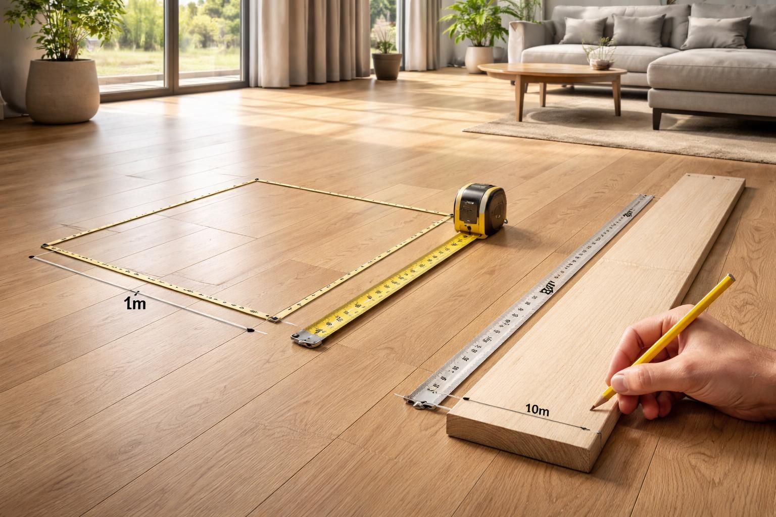 Un guide visuel pour vous aider à convertir le m2 en m