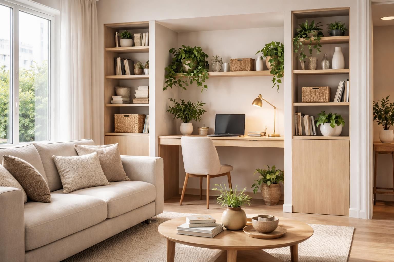 Aménager un coin bureau dans son salon : nos astuces de dissimulation déco