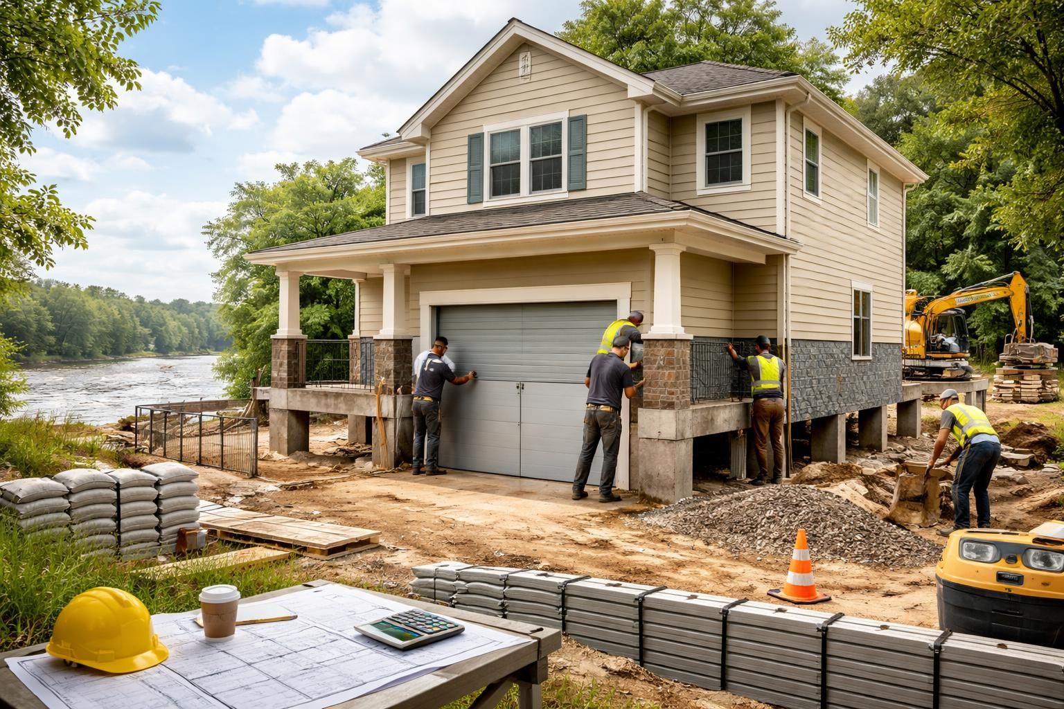 Comment rénover une maison en zone inondable avec les assurances ?