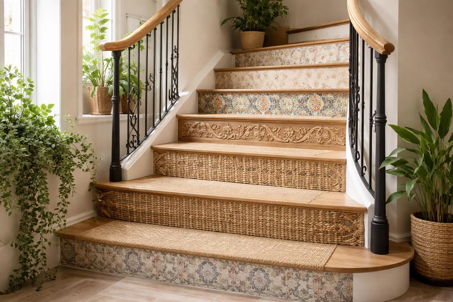 Déco d&rsquo;escalier en photos : les plus belles idées pour habiller vos marches