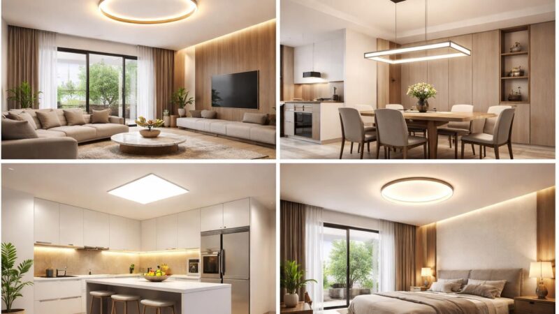 Plafonniers modernes : notre sélection de modèles LED pour chaque pièce