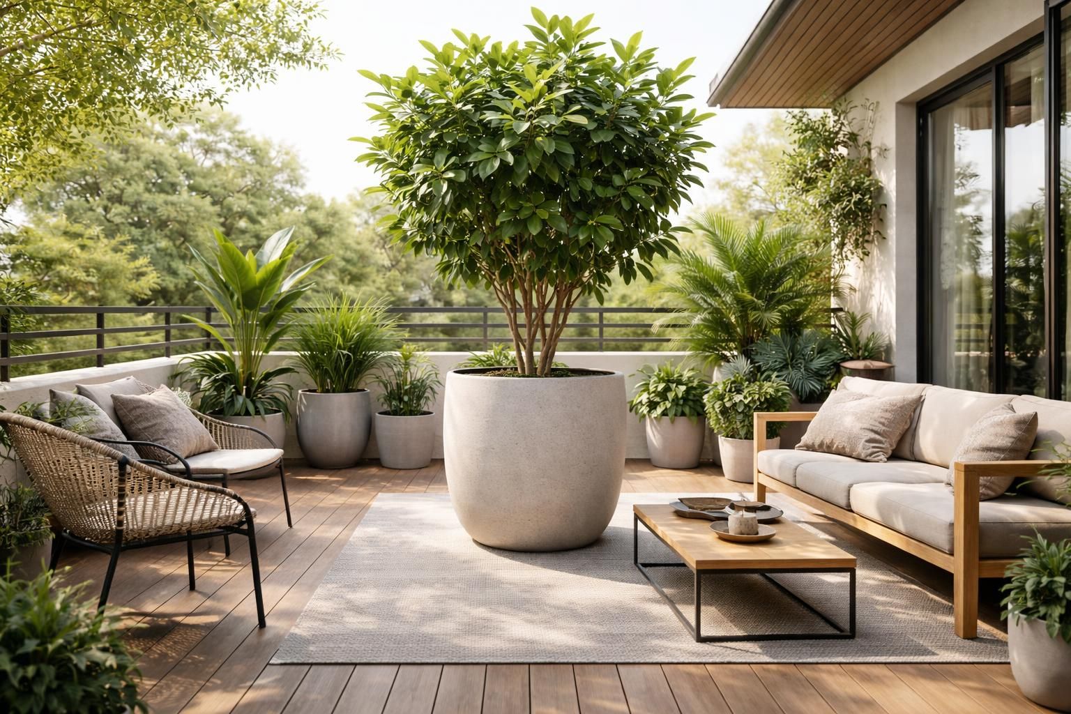 Pot XXL Castorama : comment sublimer vos grandes plantes sur la terrasse
