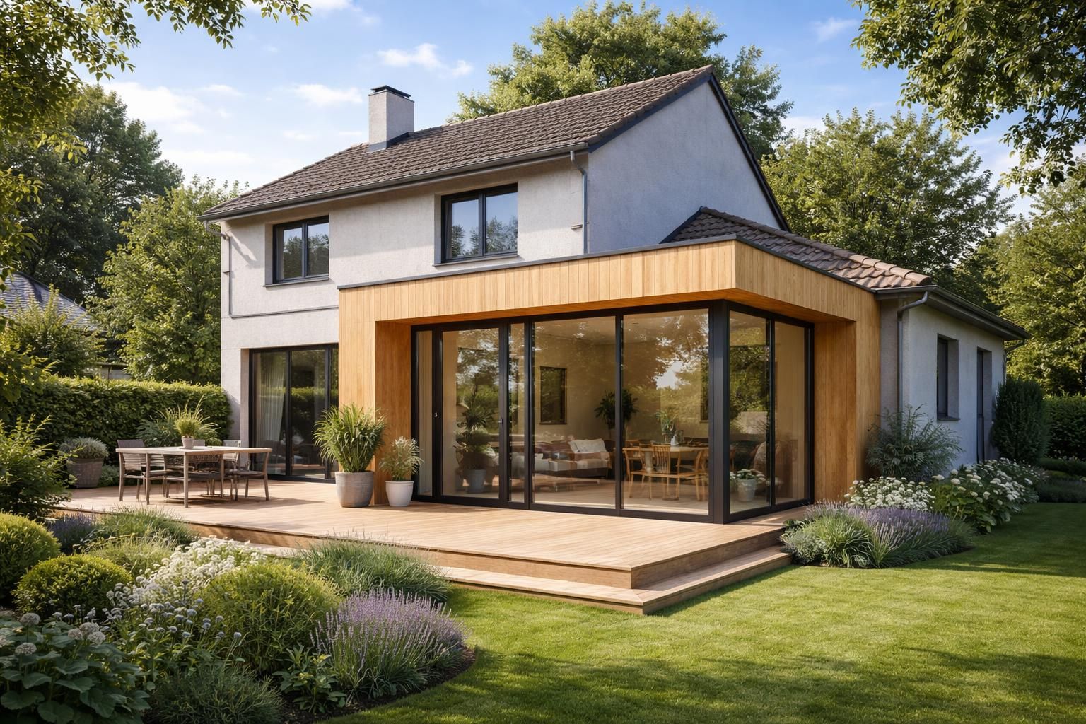 Quel est le tarif pour une extension de maison de 20m2 environ ?