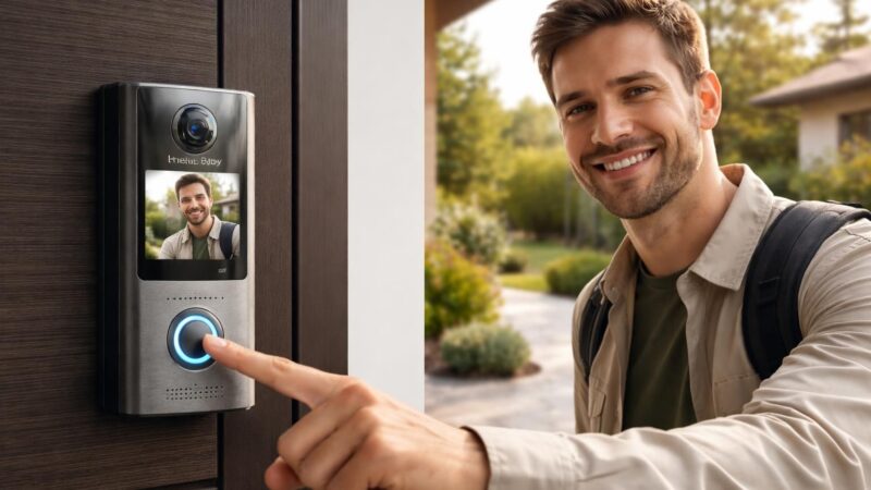 Sécurité : test et avis sur le visiophone HelloBaby pour votre entrée