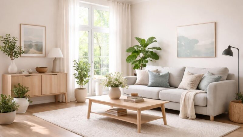 Style scandinave : quelles couleurs de peinture pour un intérieur nordique ?