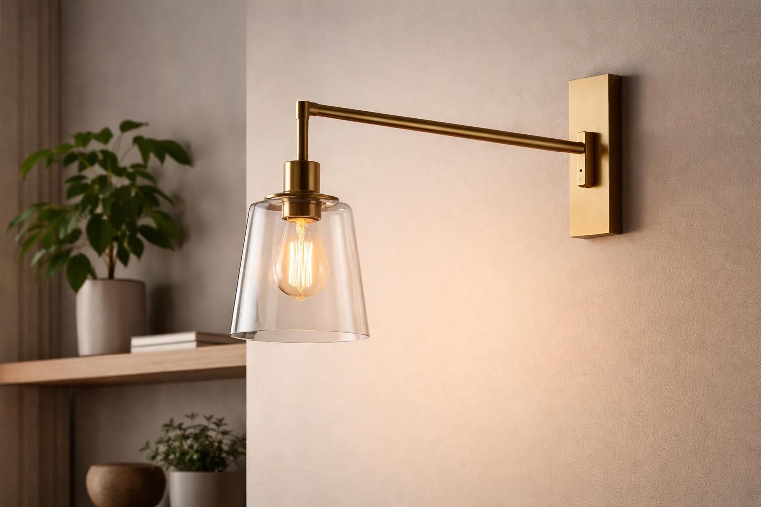 Support mural pour luminaire : comment créer une potence stylée pour vos lampes