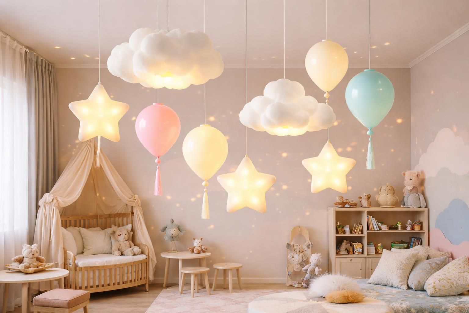 Suspensions pour enfants : notre sélection de luminaires ludiques et doux