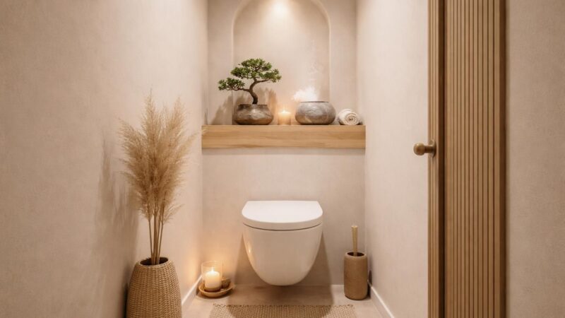 WC ambiance zen : comment transformer vos petits coins en espace de sérénité