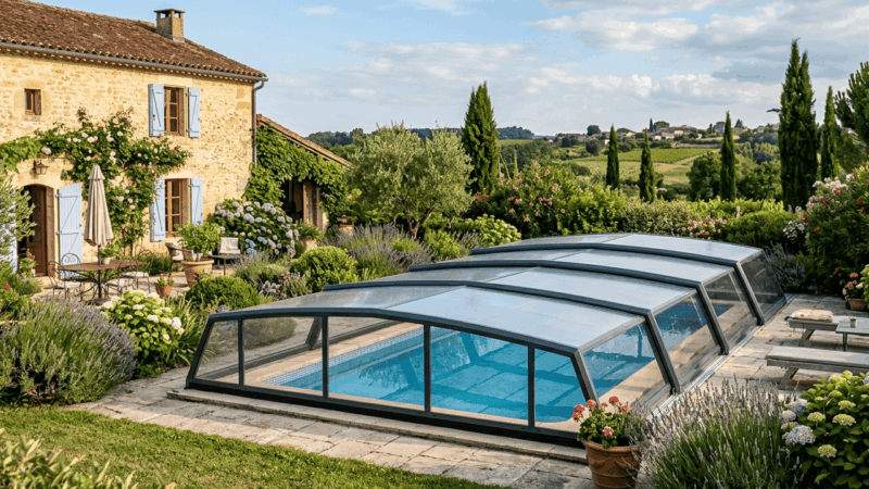 Les avantages d&rsquo;un abri de piscine coulissant