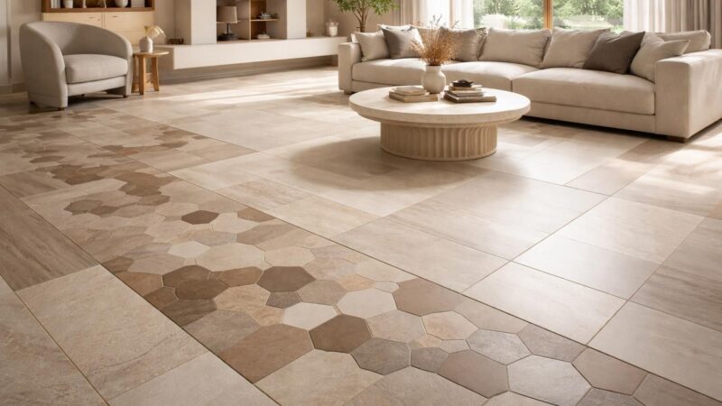 Carrelage 2025 : les textures et formats qui vont transformer vos sols