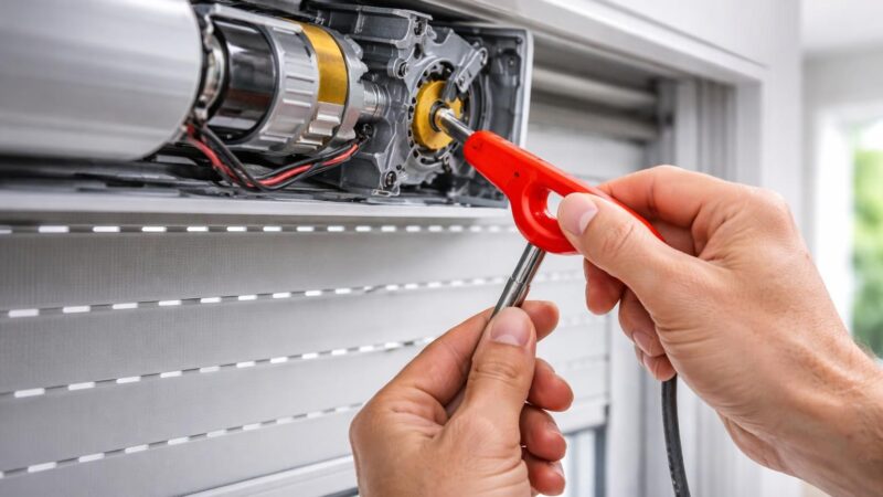 Comment débrayer un moteur de volet roulant en cas de panne ?