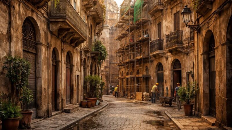 Derbe Oran : quartier historique et opportunités de rénovation