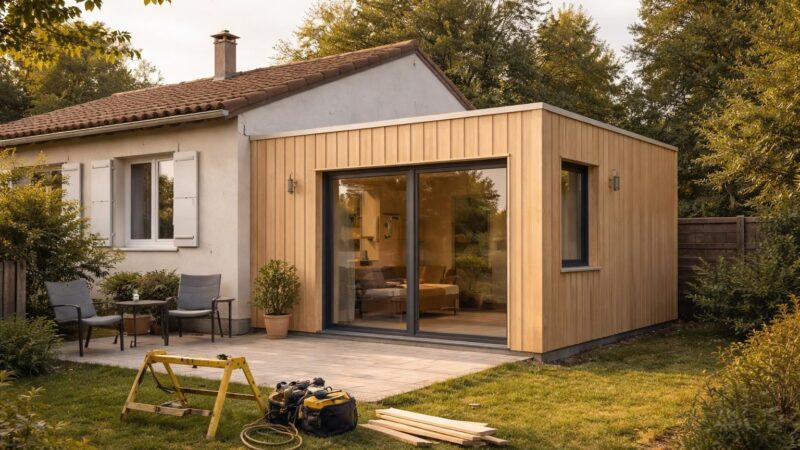 Faire une extension de maison avec un petit budget : nos astuces