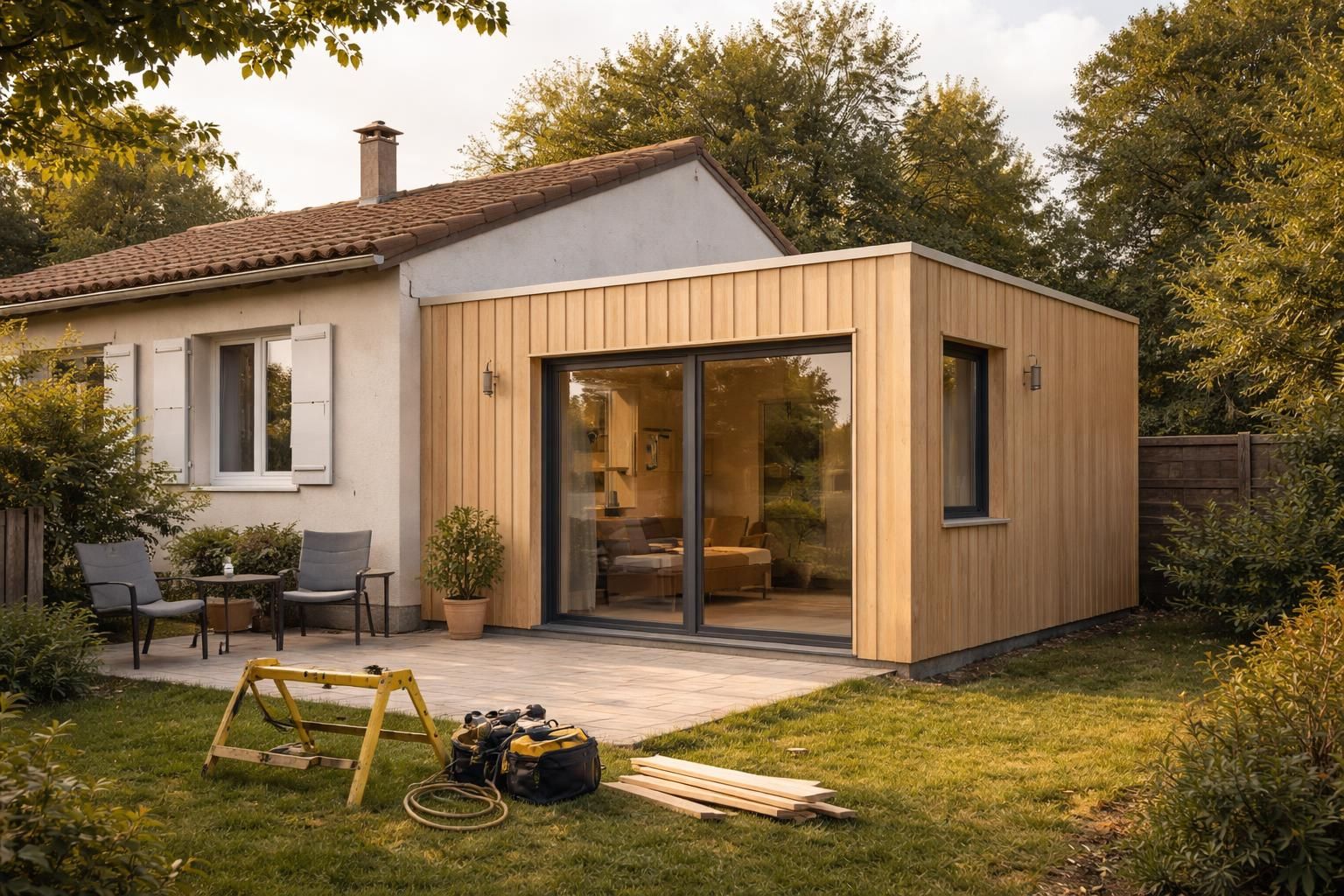 Faire une extension de maison avec un petit budget : nos astuces