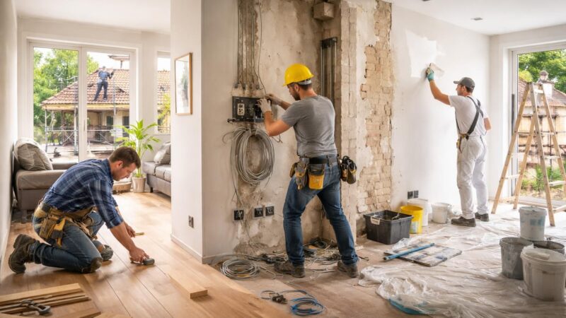 Quels sont les différents types de travaux de rénovation possibles ?