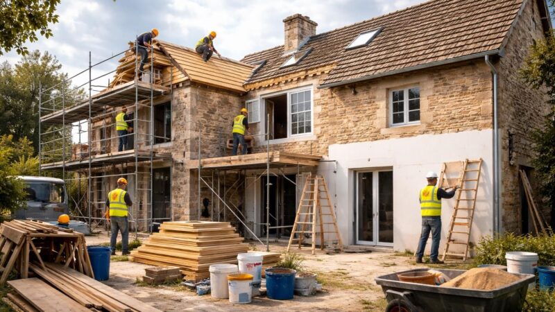 Rénovation de maison ancienne : quel est le prix moyen des travaux ?