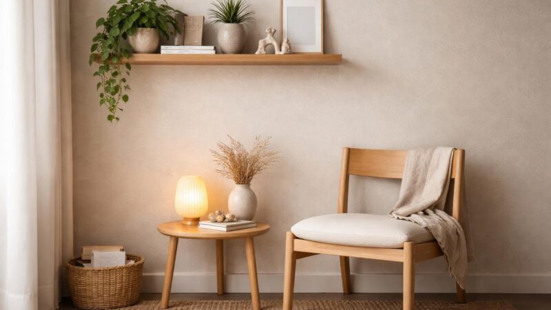 Aménager un coin de mur : idées et astuces
