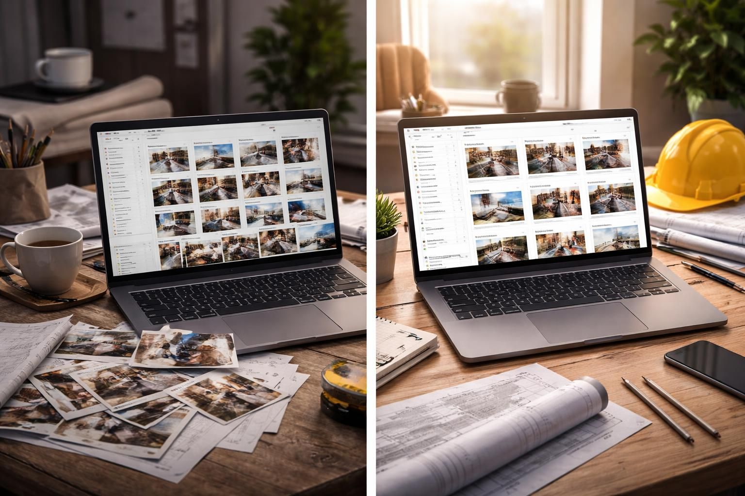 découvrez comment organiser facilement les photos de votre chantier sur un pc portable avec notre guide avant/après, pour un suivi clair et efficace de vos projets.