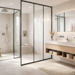 découvrez comment installer une cloison dans votre salle de bain pour séparer les espaces tout en conservant une lumière naturelle optimale.