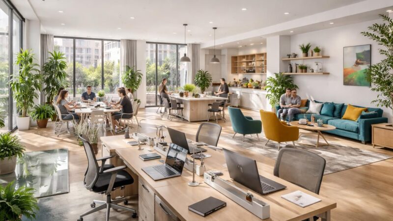 Comment aménager un espace de coworking ?