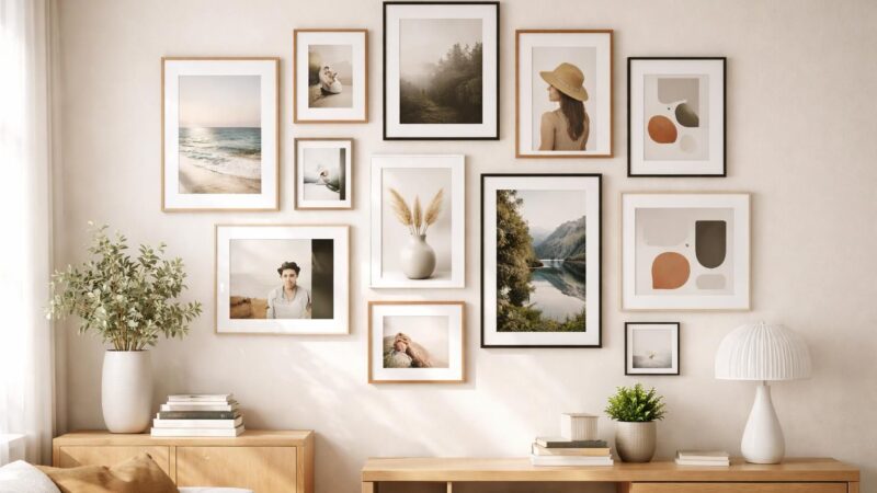 Décoration Photos : nos idées pour une galerie murale réussie