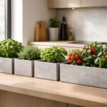 découvrez comment fabriquer un potager de cuisine en béton, une solution durable et esthétique pour cultiver vos herbes et légumes directement chez vous.