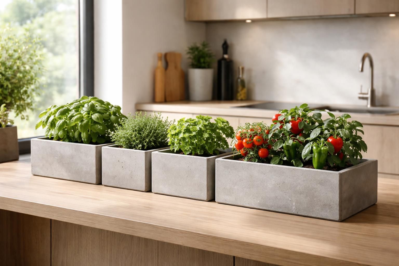 découvrez comment fabriquer un potager de cuisine en béton, une solution durable et esthétique pour cultiver vos herbes et légumes directement chez vous.