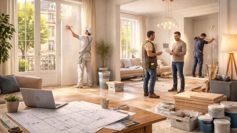 Les étapes clés pour une rénovation intérieure à Bordeaux d&rsquo;une maison Langel sans stress