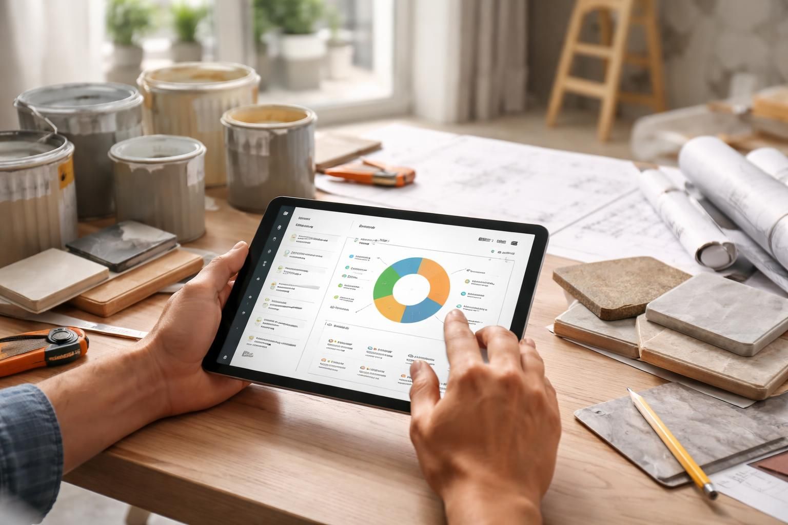 Rénovation : suivi du budget travaux sur iPad, sans tableur perdu